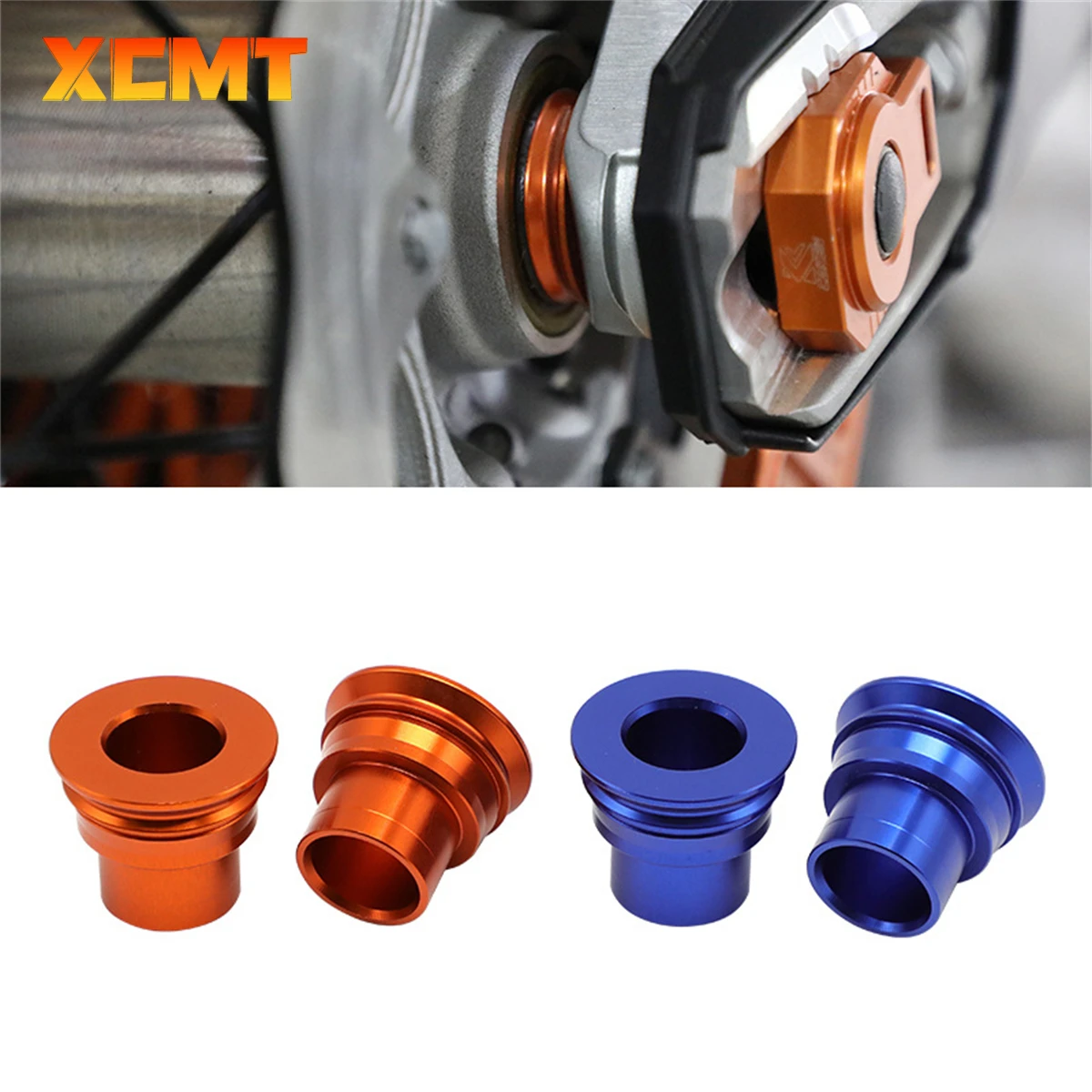 

CNC Front Rear Wheel Axle Hub Spacer For KTM EXC EXC-F EXC-W XC-W SMR SX SX-F XC-F TE FE EC 125-530 Enduro Dirt Bike 2003-2022