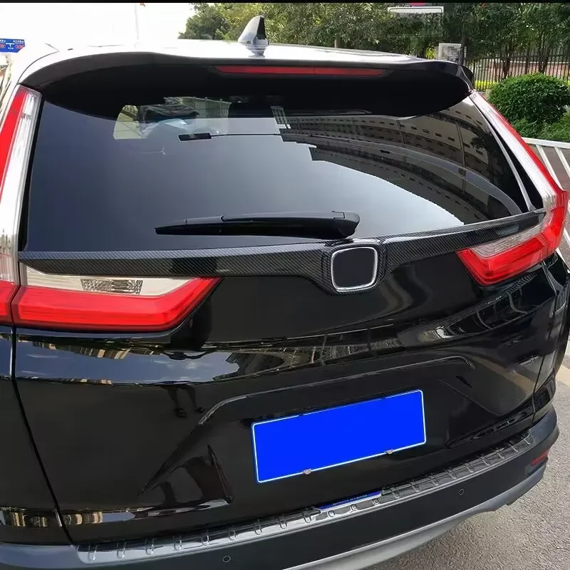 For Honda CRV CR-V 2017 - 2022 Tailgate Bumper Strips Stickers Rear Door Trim Cover Styling Exterior Decoration Car Accessories