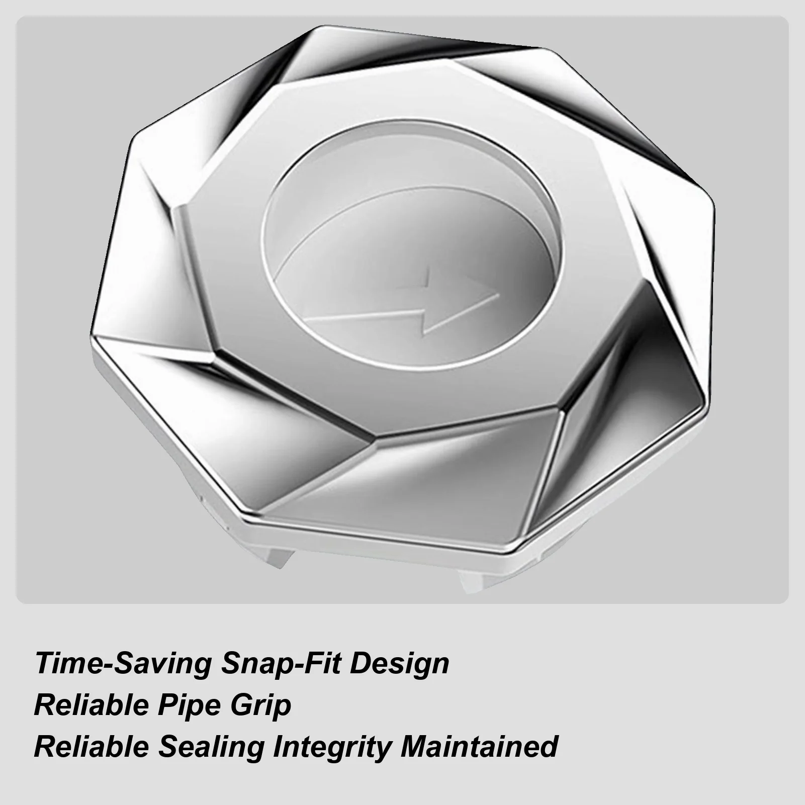 

Sink Hole Cover Stable Anti-Drop Plumbing Fixtures Reusable Sink Spillover Caps For Kitchen Bathroom Home Dormitory Hotel