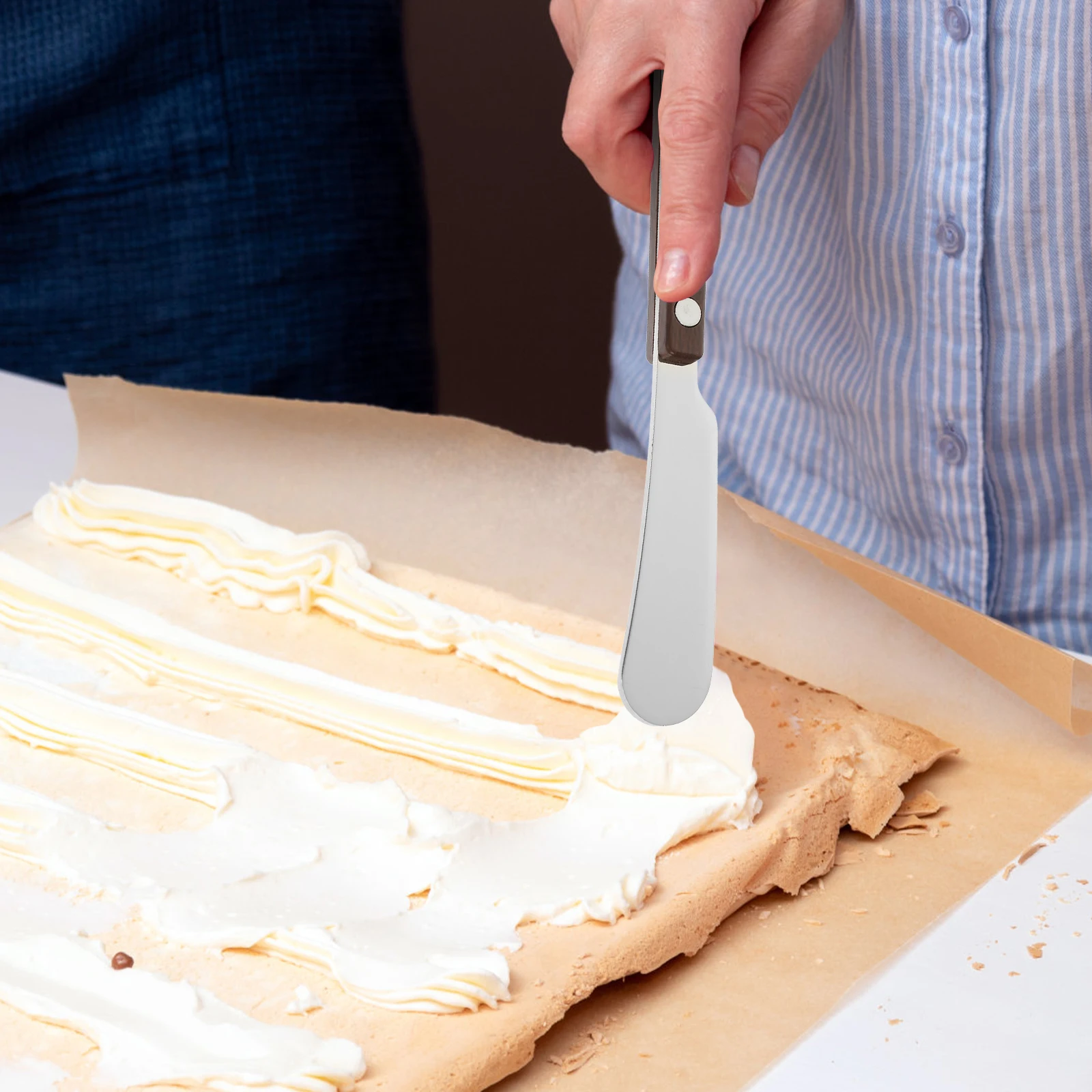 

Cheese Spreader Butter Jam Multi Function Ergonomic Honey Spatula Compact Kitchen Tool Grease Knife Bakery Accessory Household