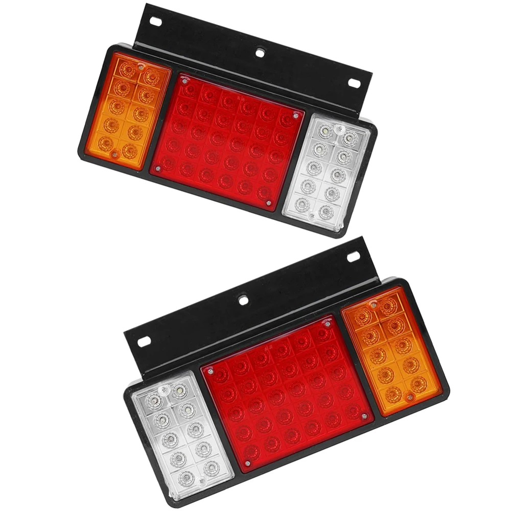 

2Pcs 50 LED Car Rear Tail Light Light Truck Taillight Super Bright Tail Lamp For ISUZU Elf Truck NPR NKR NHR NLR 1984-UP