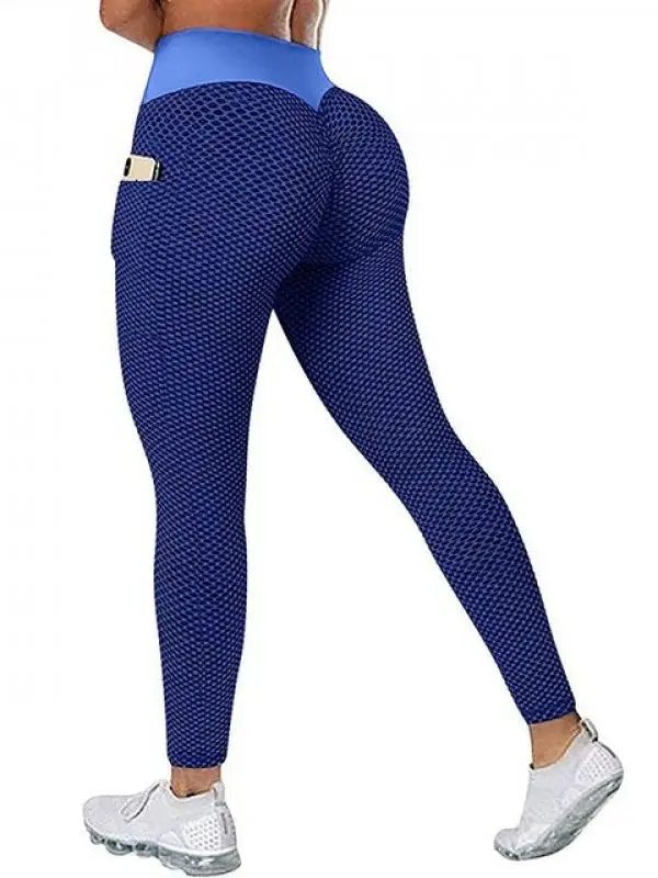 กางเกงโยคะเอวสูงแบบสั้น ผ้าระบายอากาศ แห้งเร็ว กระชับรูปร่าง ไม่โป๊