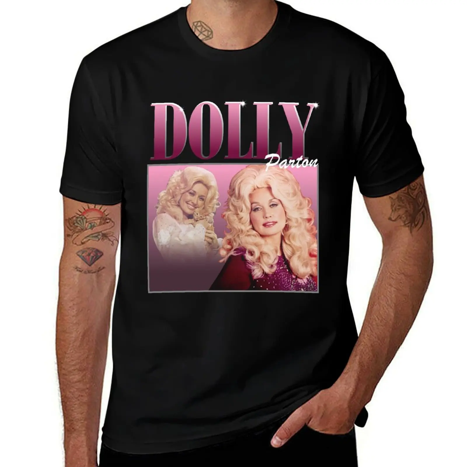 

dolly parton T-Shirt Sporty Casual Quick Dry T-Shirt