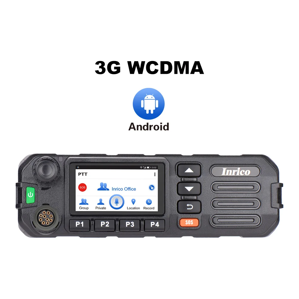 

Wholesale Hot-selling Inrico TM-8 Zello Mobile radio dual Sim Card Long range Radios Two Way For Car