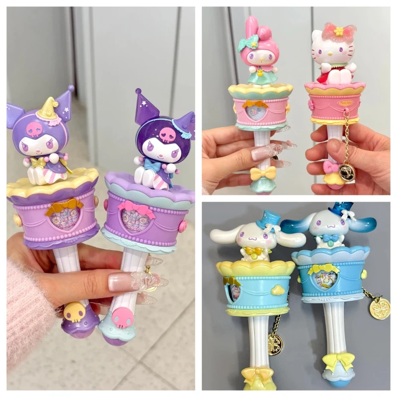 

Kulomi Double Diamond Peripheral Lucky Spin Magic Wand Turntable Figure Blind Box Stress-Relieving Trendy Toys Festival Gifts