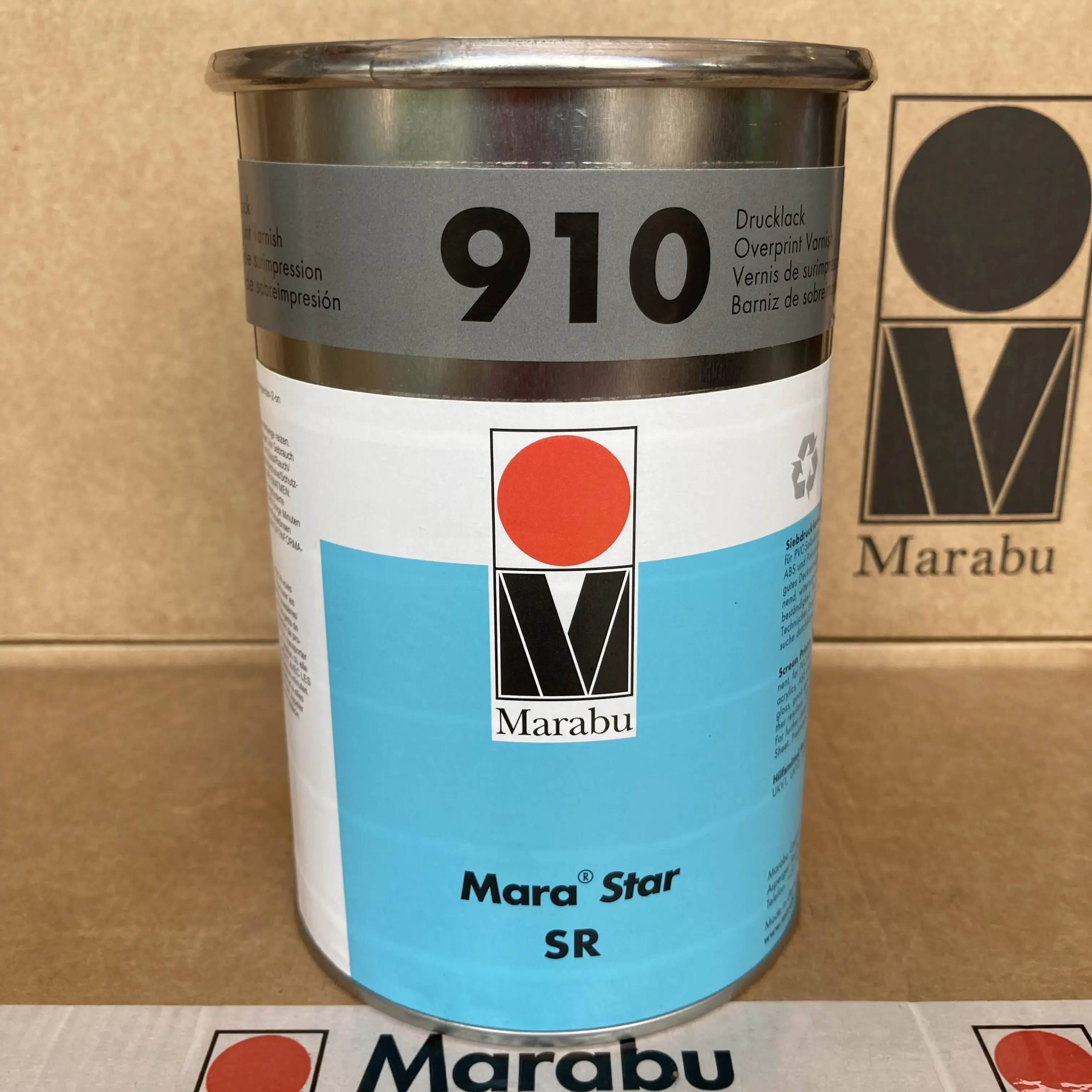 Marabu SR910 Transparent Varnish High-End Screen and Pad Printing Ink