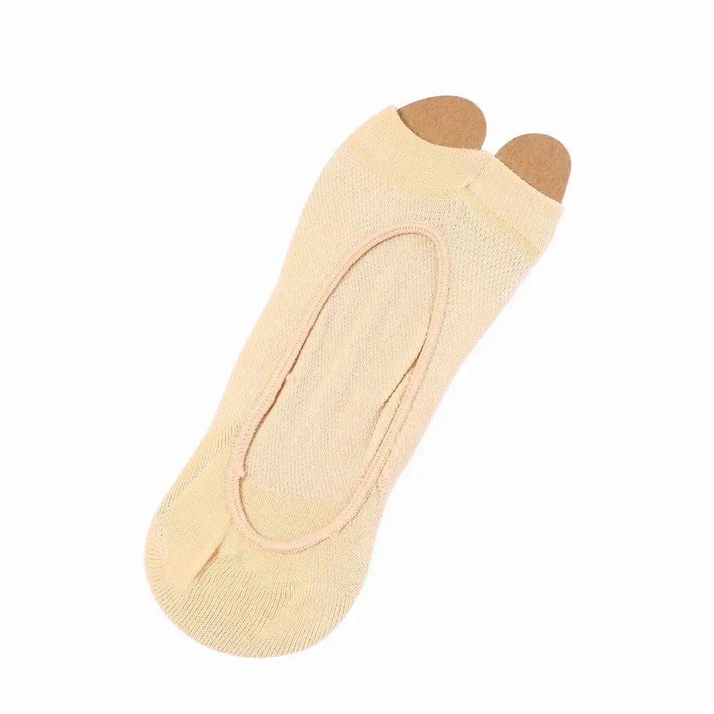 

Soft Sport Clothing Accessories Candy Color Short Socks Mesh Two-finger Socks Fish Mouth Socks Women Toe Socks Cotton Hosiery