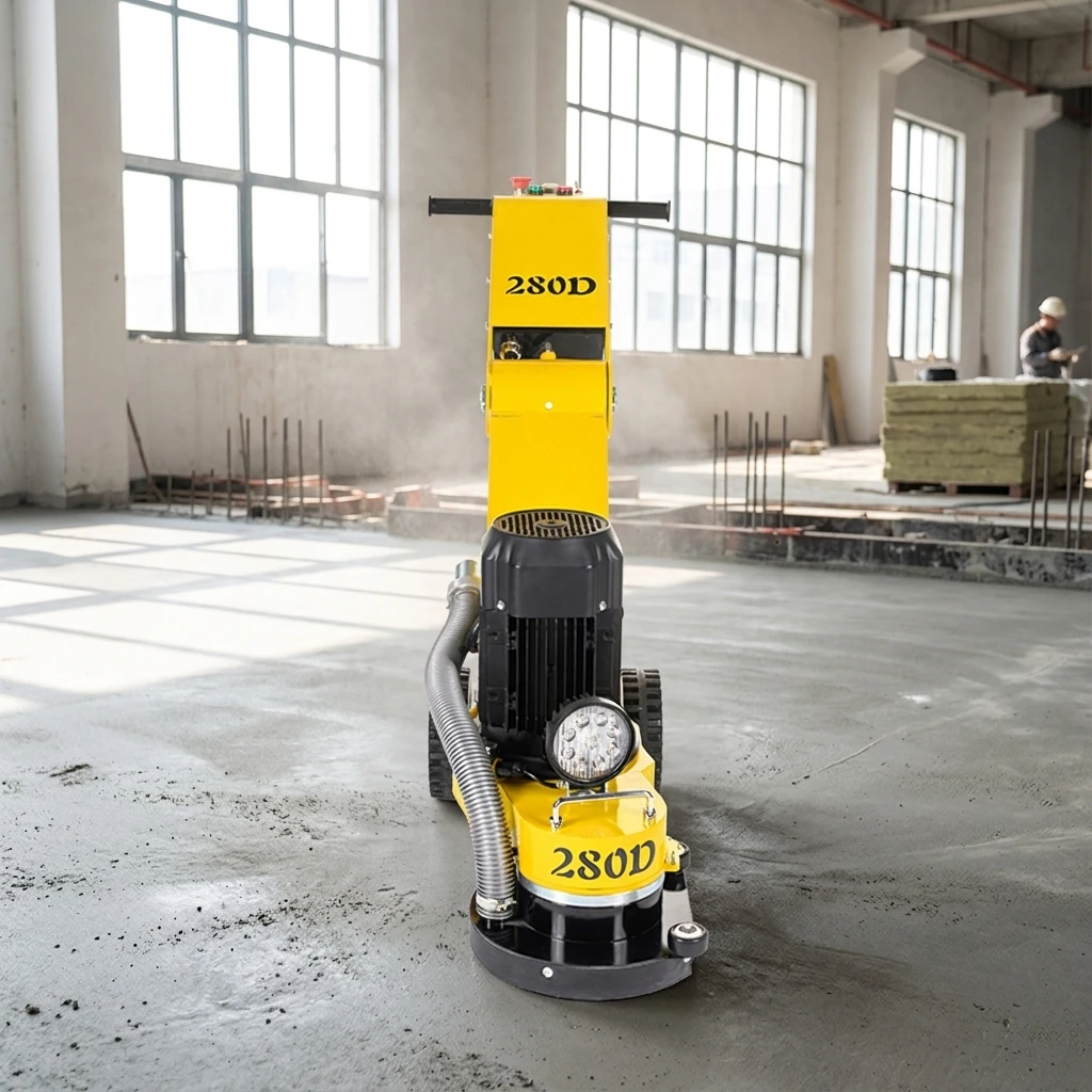 Portable Small Wall Stone Concrete Polisher With Motor Floor Grinder Concrete Polishing Machine
