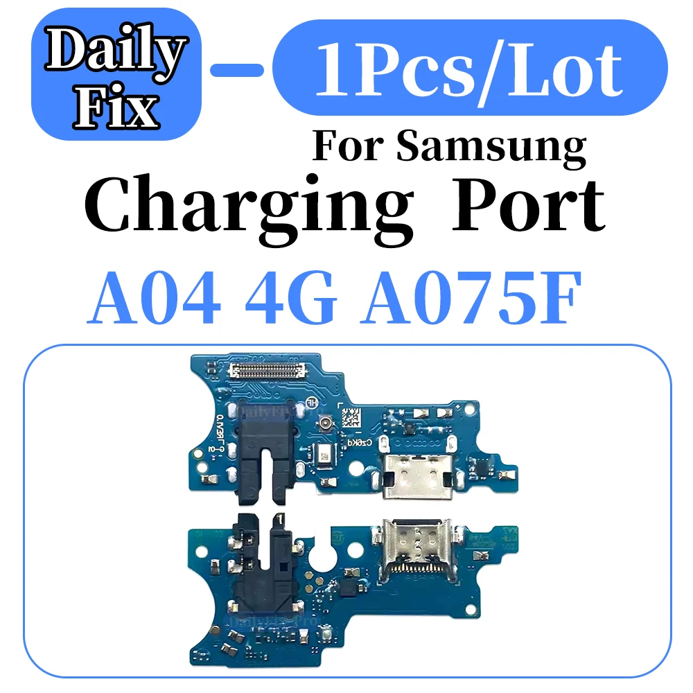 Suitable for Samsung A04 4G A075F Phone Bottom Charging Board Interface USB Repair Replacement