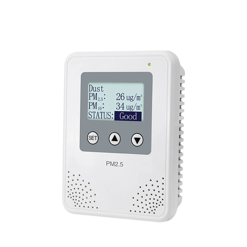 PM2.5/PM10 Sensor Indoor Air Quality     with Control High-Precision 1ug/m Resolution IP54 Rated RS485 Communication