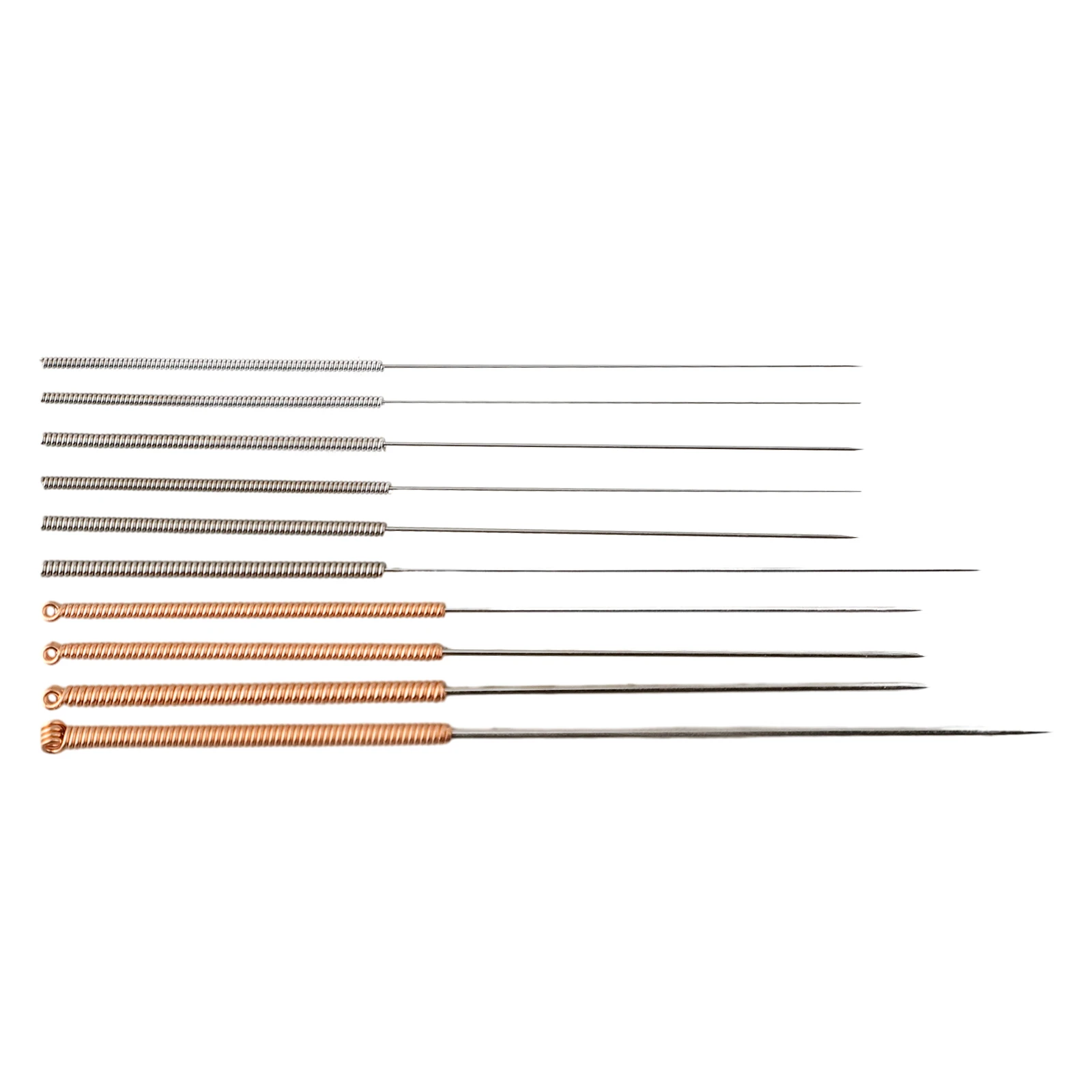 Efficient Nozzle Cleaning Needles Set 10pcs Sizes 0 15mm/0 2mm/0 25mm/0 3mm/0 35mm/0 4mm/0 5mm/0 6mm/0 8mm/1 0mm