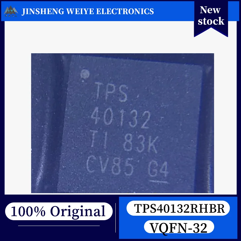 (5/50 pieces) TPS40132RHBR TPS40132 VQFN-32 Dual-Phase Synchronous Step-Down Controller, 100% Brand New, In Stock, Original Chip