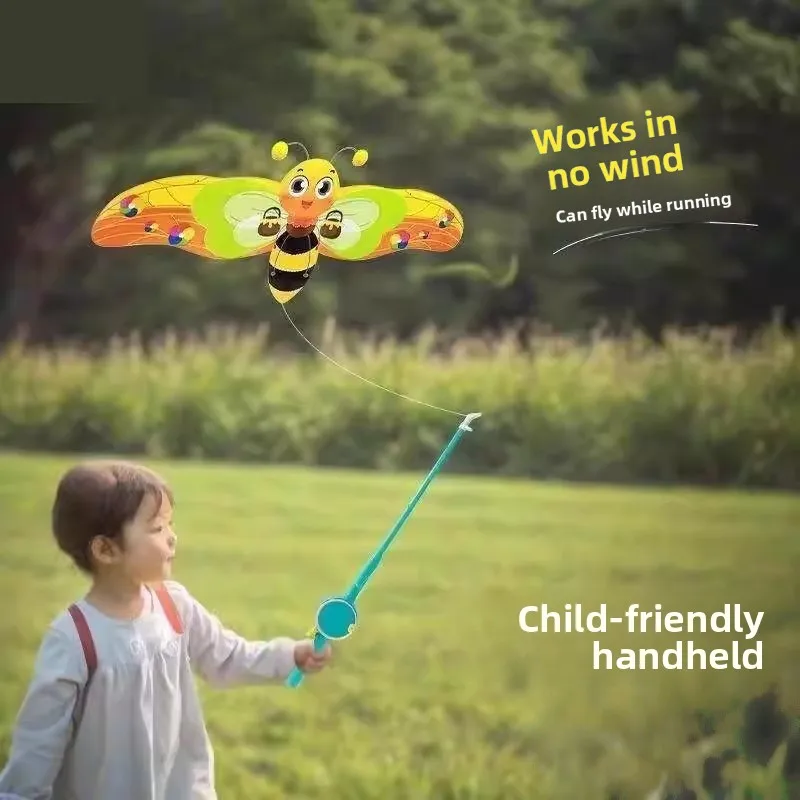 

Children's Handheld Kite Set Eagle Swallow Dynamic New 2026 Model Kite Flying Kit Kids Special Use Multi-piece Set