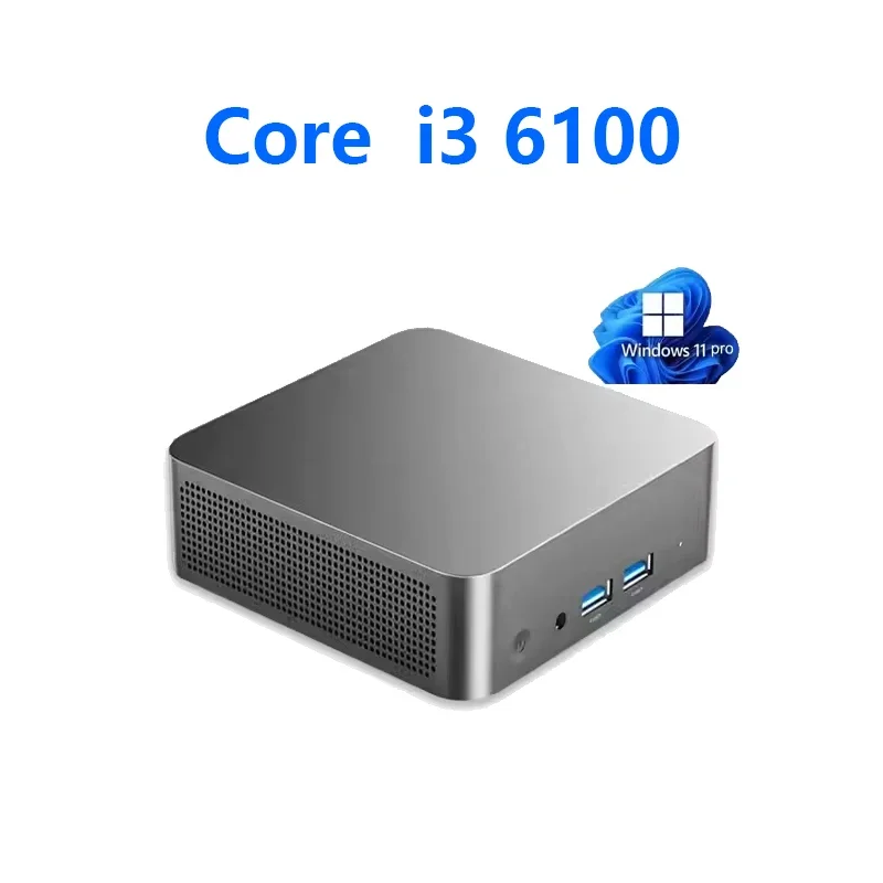 良品 小型PC(i3-6100/8GB/SSD128GB/Win11Pro) Core i3-6100 Mini Laptop PC Win11 Pro 32GB RAM 1TB/2TB SSD WiFi6