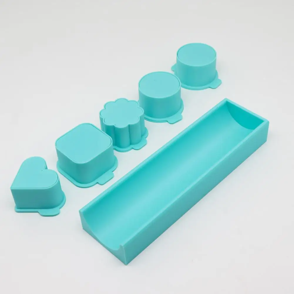 

5Pcs Cake Mold,Heart Square Cloud Oval Round Shapes Pop Mold,DIY handmade jelly mold oven baking tool for Birthday Party Treats