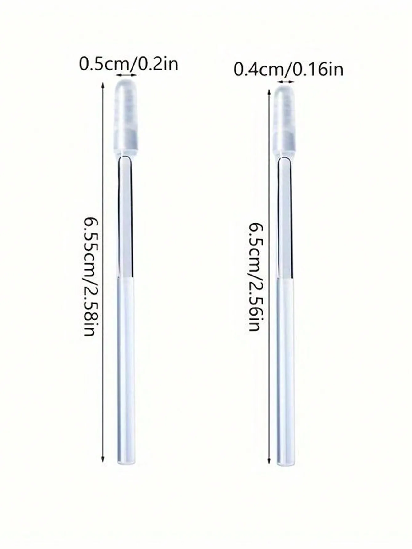 24/48 Pack Sticky Earwax Cleaner Soft Silicone Earwax Removal Tool Disposable Earbuds Small/Large Size for Ear Cleaning Comfort