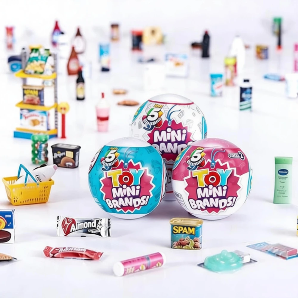 

ZURU 5 Surprise Mini Blind Ball Mystery Capsule Toys Mini Brands Collectible Toys Mini Blind Box Unboxing Fun Childrens Toy