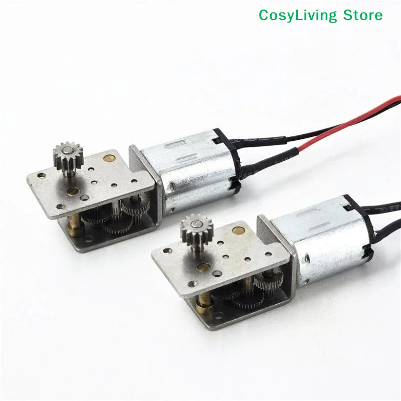 [CL]1Pcs DC 3V 3.7V 20RPM Slow Speed Metal Gearbox Engine Right Angle 14T Output Gear Shaft Mini N20 Gear Motor[CL] view 3