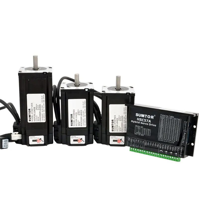 Stepper Motor With Encoder Nema 23 Closed Loop Stepper Motor Kit Set and Driver SUMTOR