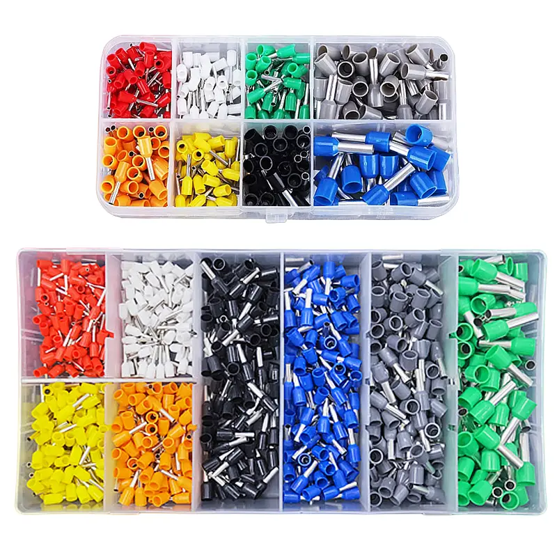 Boxed VE Tubular Crimp Terminals,Cable Electrical Connector,Insulated Wire Connectors,Tube Type Terminal Crimping Pliers HSC86-4 - Image 2