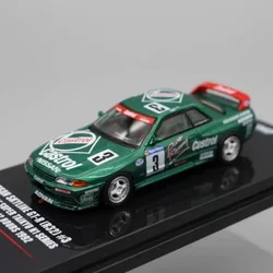 INNO 1/64 Nissan GTR R32 #3 CASTROL PRIMERA P10 alloy car model decoration