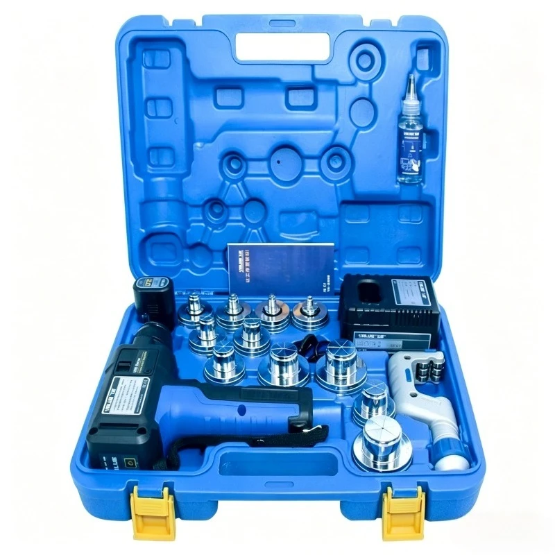 Intelligent Lithium Battery Tube Expander One-Button HVAC Copper Aluminum Refrigeration Tool