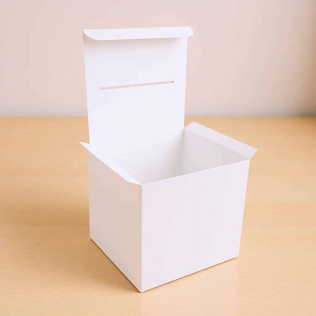 

1Set White Wedding Card Box Paper Container Envelope Holder for Wedding Party Anniversary Graduation Card Box