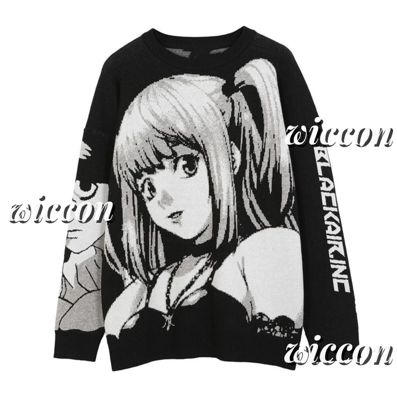 

CosplayAnime Death Misa Amane Cosplay Costume Note Top Hoodie Harajuku Streetwear Oversize Pullover Sweatshirt Women Hoodies