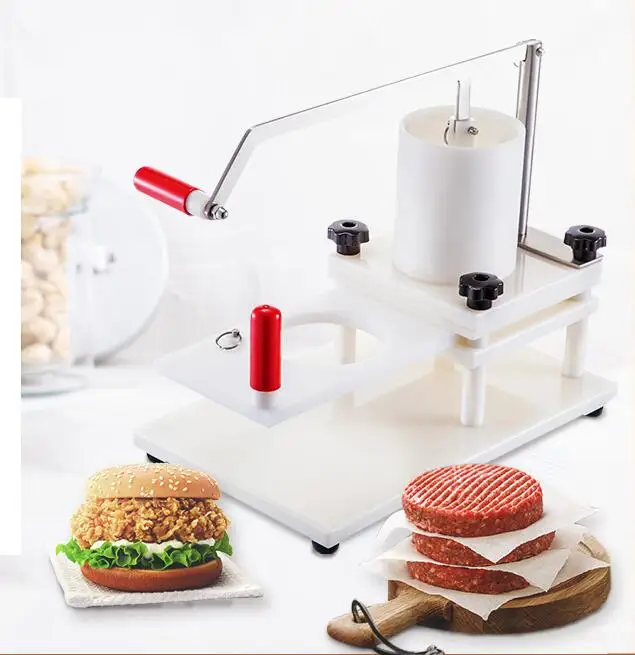 Manual Hamburger Burger Patty Making Machine Household Commercial Easy Use Meat Patty Forming Tool