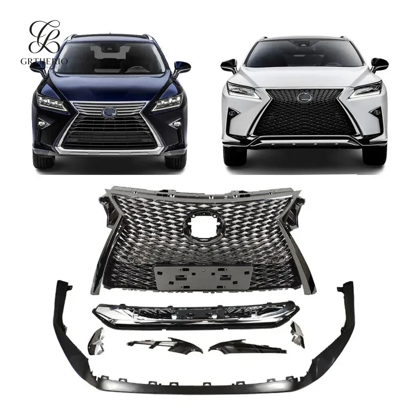 Saivis Front Upper Grille Car Body Bumper down For RX200T/450h F Sport 2016-2018