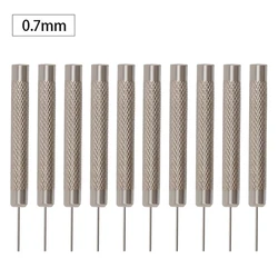 10Pcs Watch Repair Tool Iron Pin Punch 0.7/0.8/0.9/1.0mm Watchmaker Pin Punch For Watch Repairing Strap Bracelet Remover