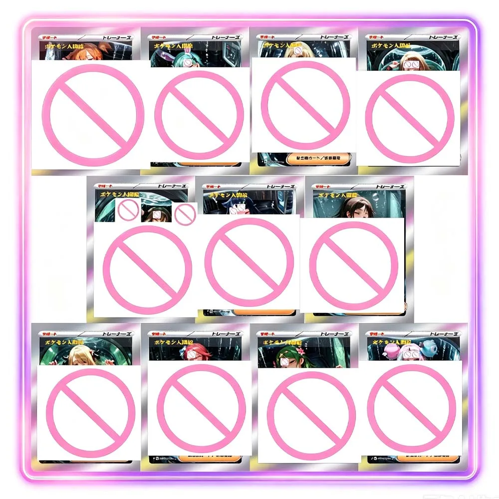 11Pcs/set Diy Self Made Goddess Story Skyla Caitlin Collection Card Refraction Color Flash Misty Erika Anime Cards Gift Toys