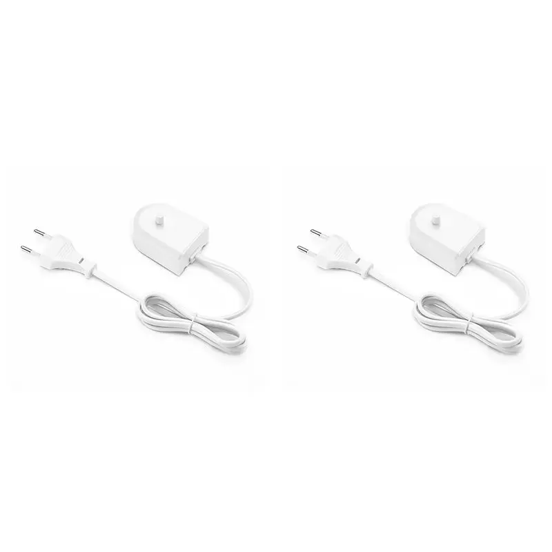 2X HX6100 For Sonicare Toothbrush Air Floss Flosser Oral Irrigator/Handle HX8140 HX8111 HX8211 EU Plug-A68E