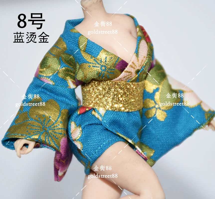 1/12 Scale female clothes sexy kimono fit 6 inches action PHMB2018-T01A & T01B PLLB2020-T02A/B figure body model