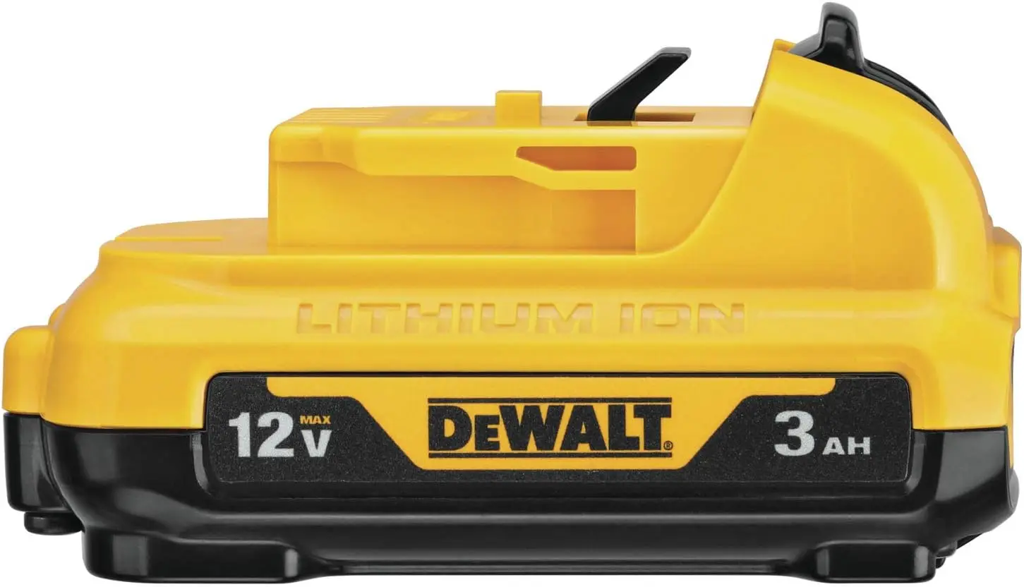 Baterías DEWALT 12V MAX*, 3,0 Ah, paquete de 2 (DCB124-2)