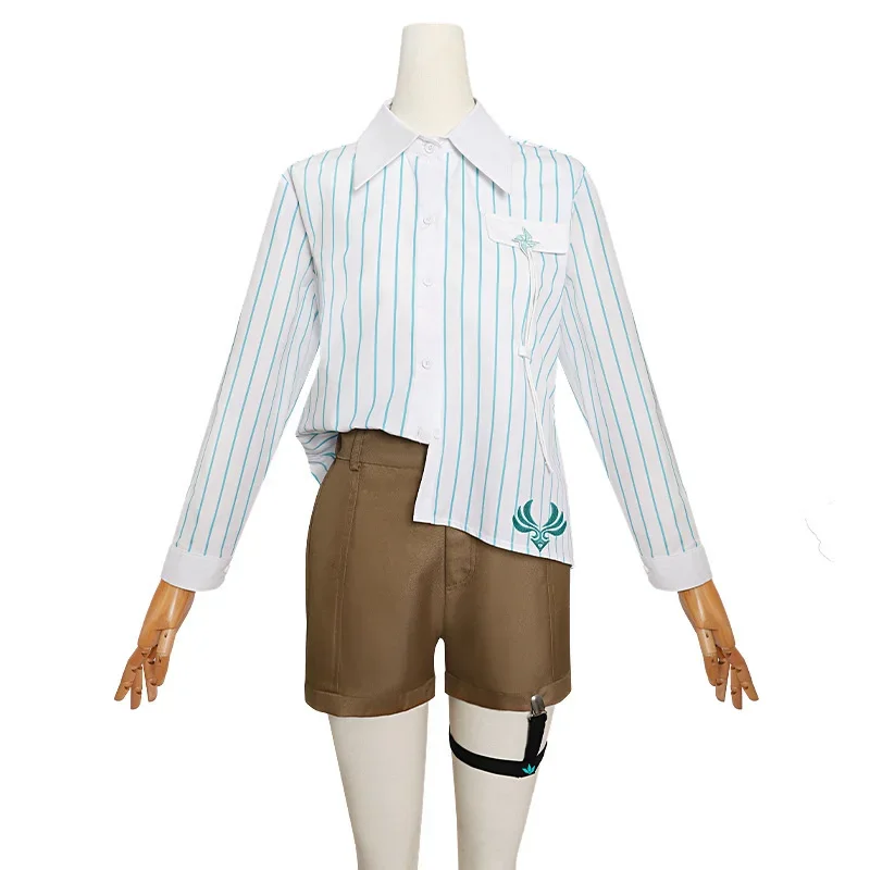 게임 원신 임팩트 코스프레 코스튬 카에데하라 카즈하 벤티 코스프레, 카에데하라 카즈하 벤티 데일리 캐주얼 의류