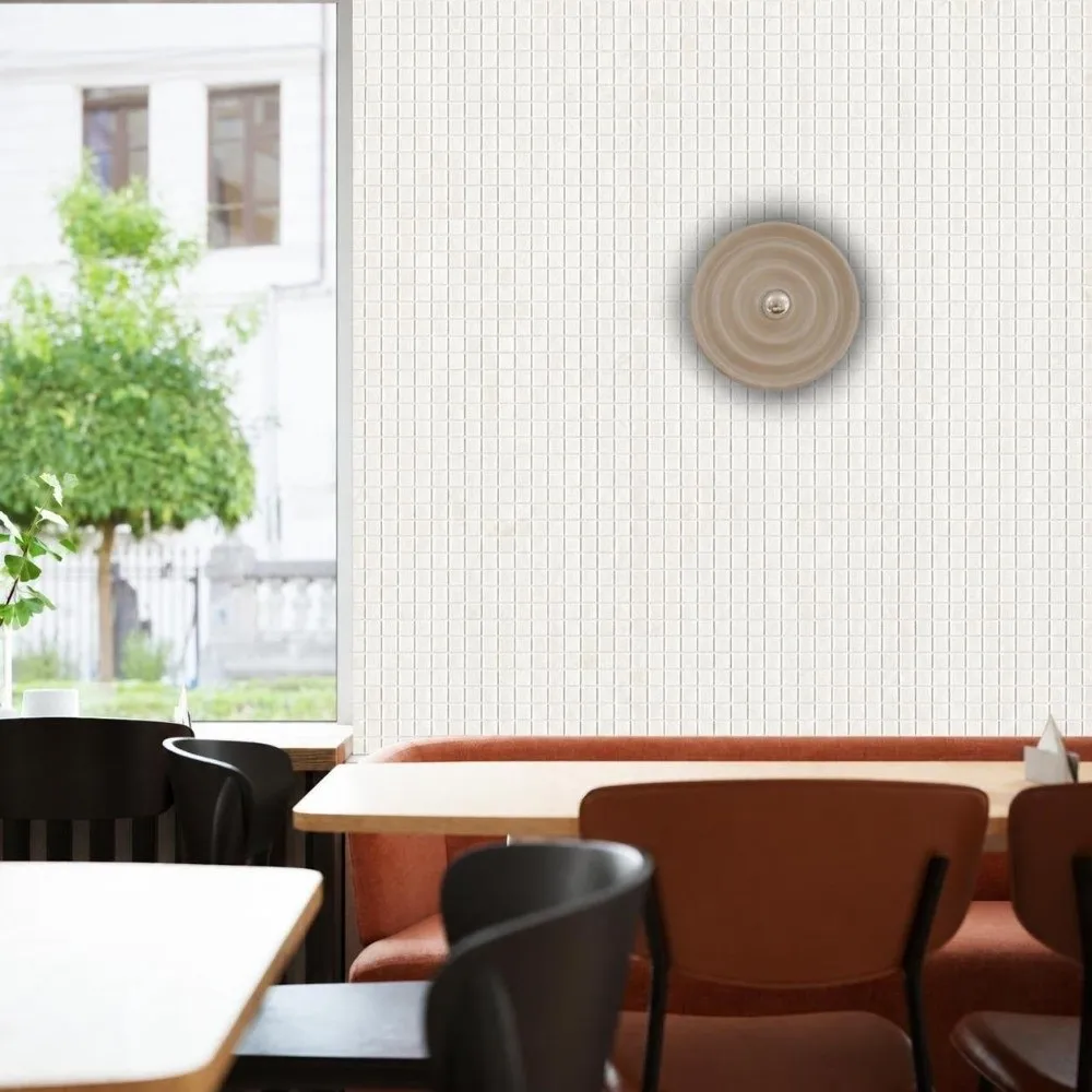 Simple Shell Mosaic Tiles 30x30CM Decorative Mosaic Tile Sticker Wallpaper Tile for Bathroom Wall