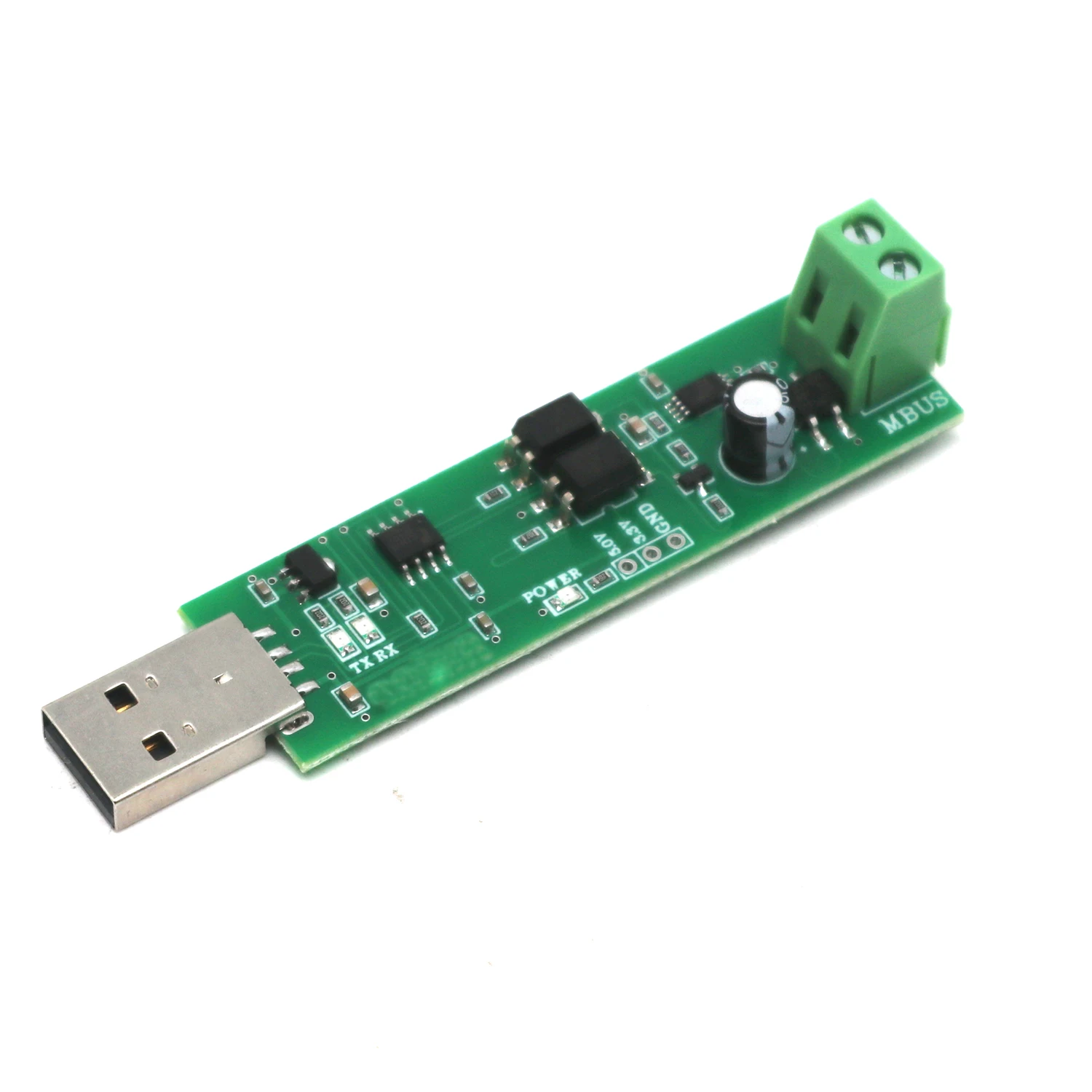 USB do M-Bus Master/Slave Moduł debugowania komunikacji Miernik USB Odczyt magistrali Analiza danych testowych Mierniki energii, wody, ciepła i gazu