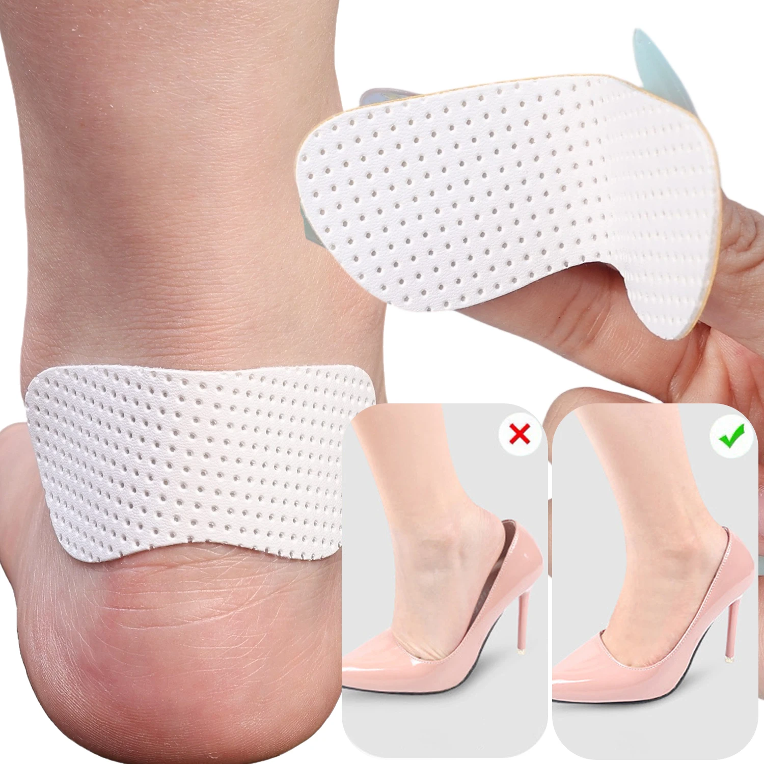 Autocollants pour chaussures de réparation, 30 à 1 paire, doublures respirantes, poignées de talon, protection des blisters, coussins de pieds résistants pour la douleur des pieds