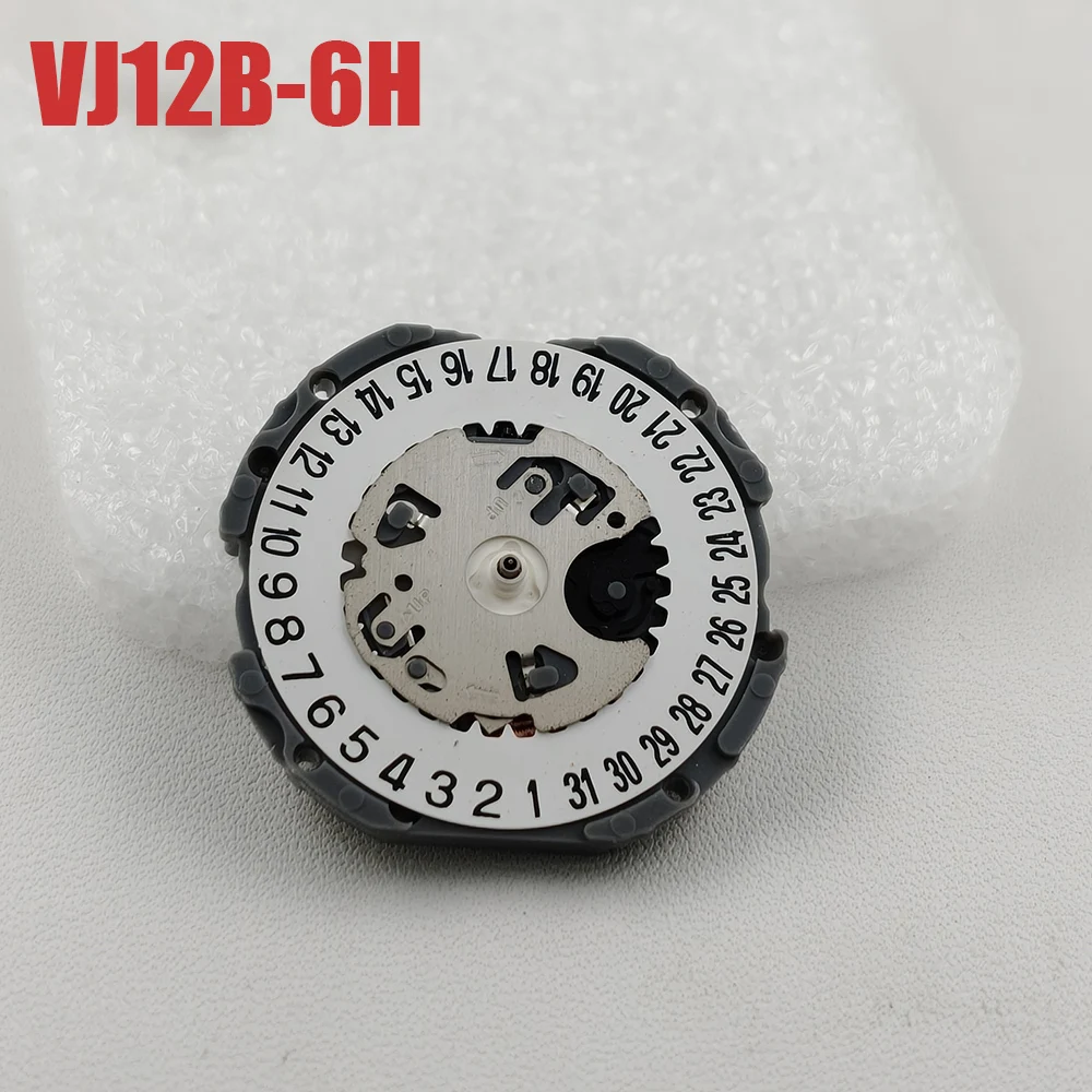 Japan TMI VJ12B-6 Movement Standard 3 Hands Date at 6' O Clock Postion Brand New VJ12 Movement Modification Parts