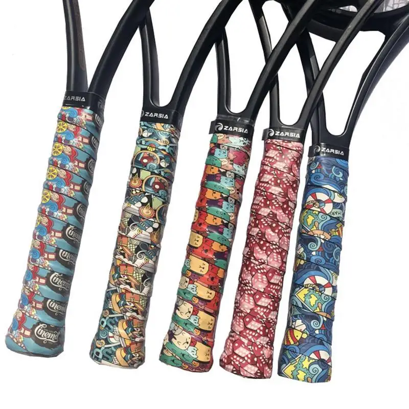 Tennis Racket Grip Tape Non-slip Badminton Racket Grips Winding Strap Fishing Rod Handle Strap Outdoor Multifunction Tool