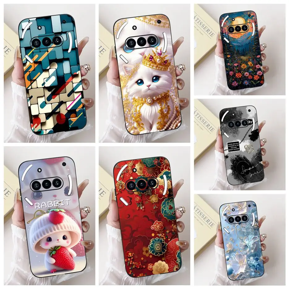 Für Nothing Telefon 3A Fall A059 Luxus Candy Painted Abdeckung Weiche Silikon Telefon Fall Für Nothing Telefon 3A Pro A059P Phone3A Fundas