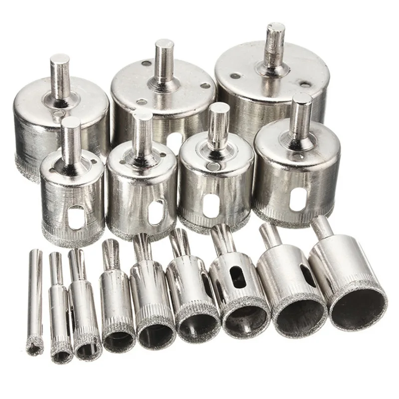 1PC 6-60mm 8mm 28mm Marble Opener Diamond Core Bit Hole Saw Drill Bit For Marble Granite Brick Tile Ceramic Concrete Drilling