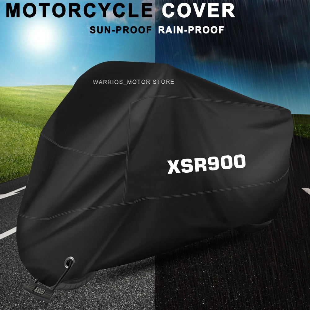 

For Yamaha XSR900 xsr900 2022-2025 2024 Motorcycle Cover UV Protection Dustproof Snowproof Outdoor Motorcycle Waterproof Cover