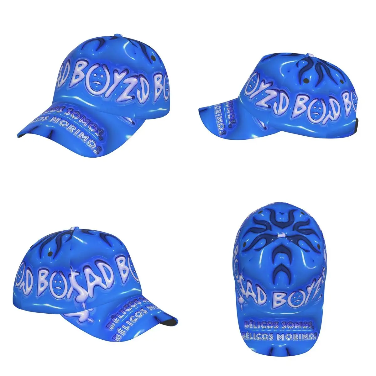 للجنسين قبعات البيسبول جونيور H Sad Boyz Corridos Tumbados المكسيك في الهواء الطلق الشارع الشهير قبعات البيسبول الرياضية قبعة بتصميم هيب هوب Casquette