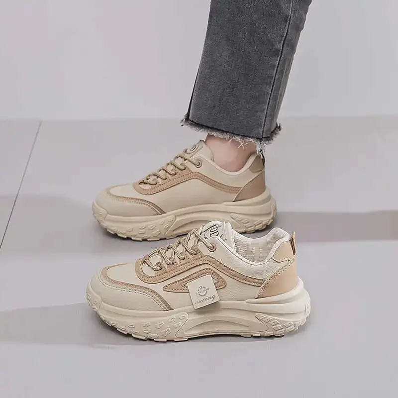

Desert Color With Lacing Sneakers 37 Running Woman Shoes Woman Size 32 Sport Cheapest Flatas Sports-leisure Special Wide