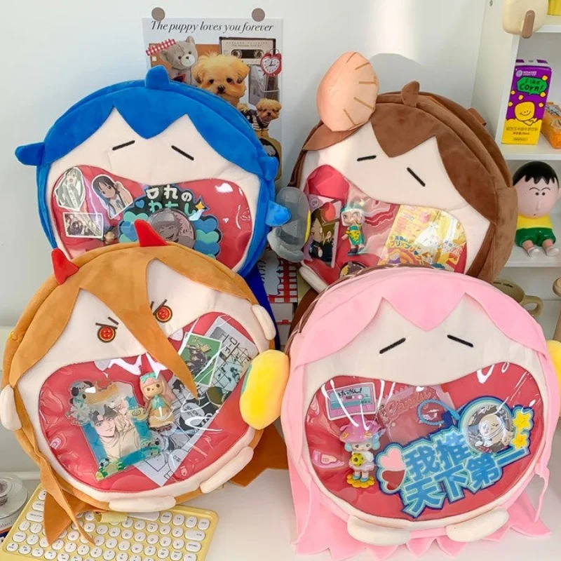 Hatsune Mikimoto Uwa Luka Kaito Meiko Virtuelle Sängerin Charakter Cartoon Puppe Umhängetasche Cartoon Anime Geschenk