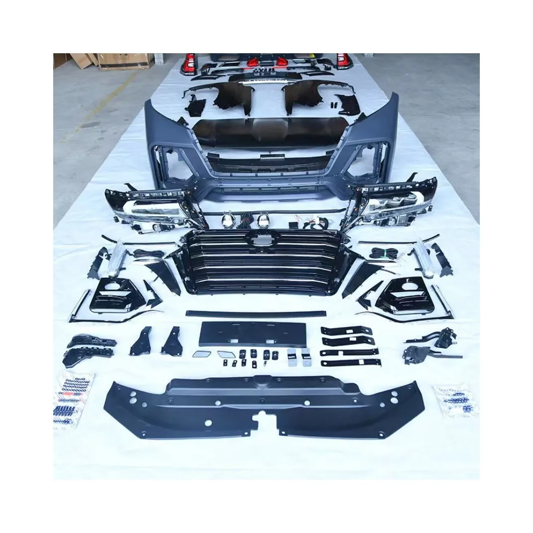 

Auto Body System for Prado 2010-2020 to Navigator Model Front Rear Bumper with Grille Headlights Taillights Hood