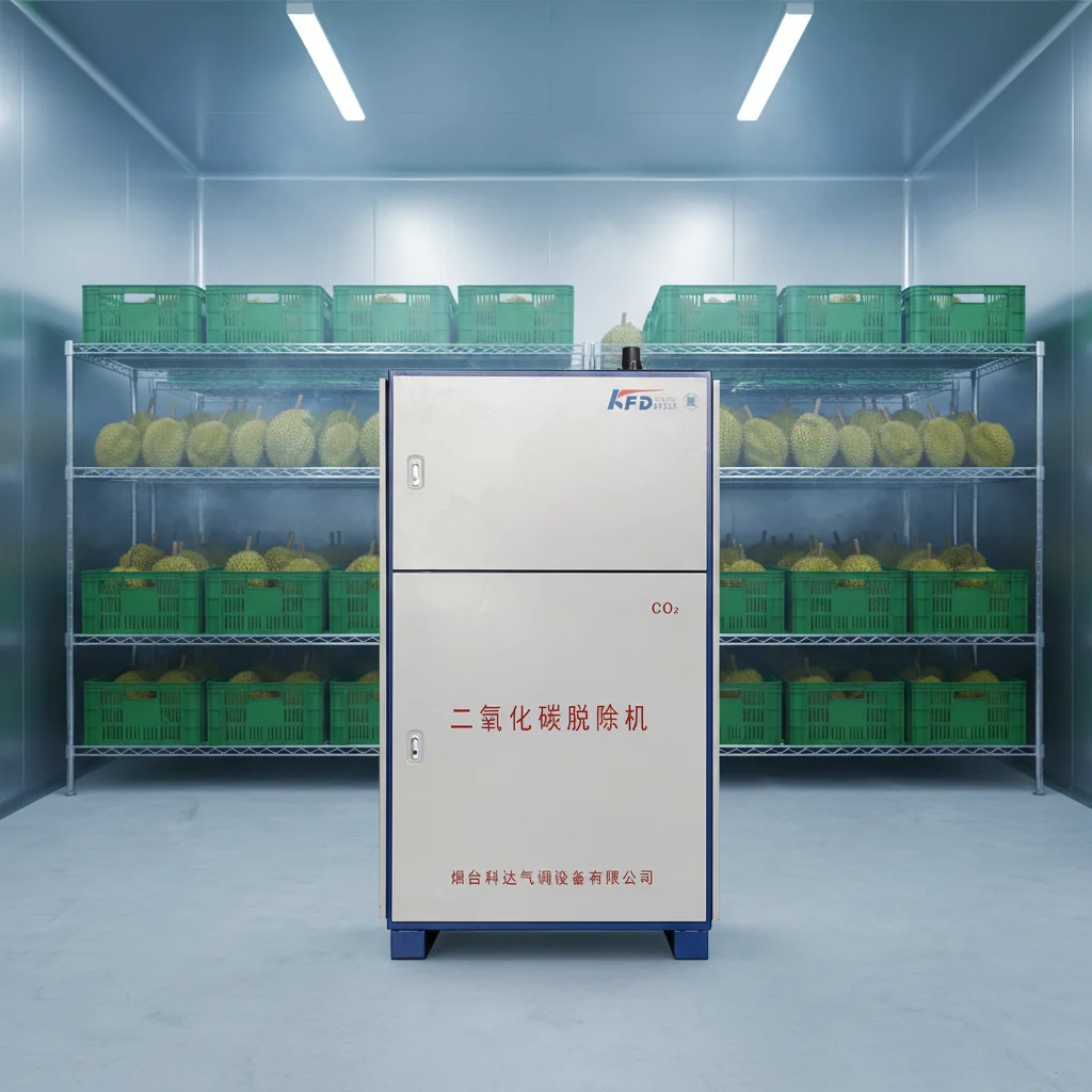 Industrial PLC-Controlled CO2 Absorber for Apple & Durian Preservation with 2x Fresh-Keeping