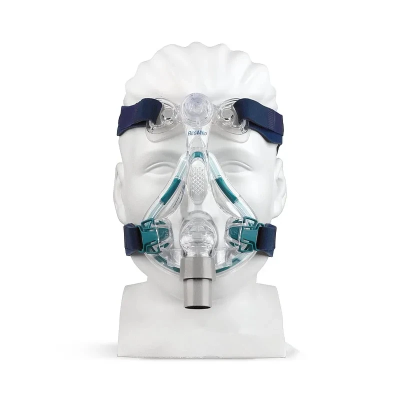 Emballage d'origine ResMed Mirage Quattro masque facial complet CPAP couvre-chef bouchon anti-ronflement masque nasal
